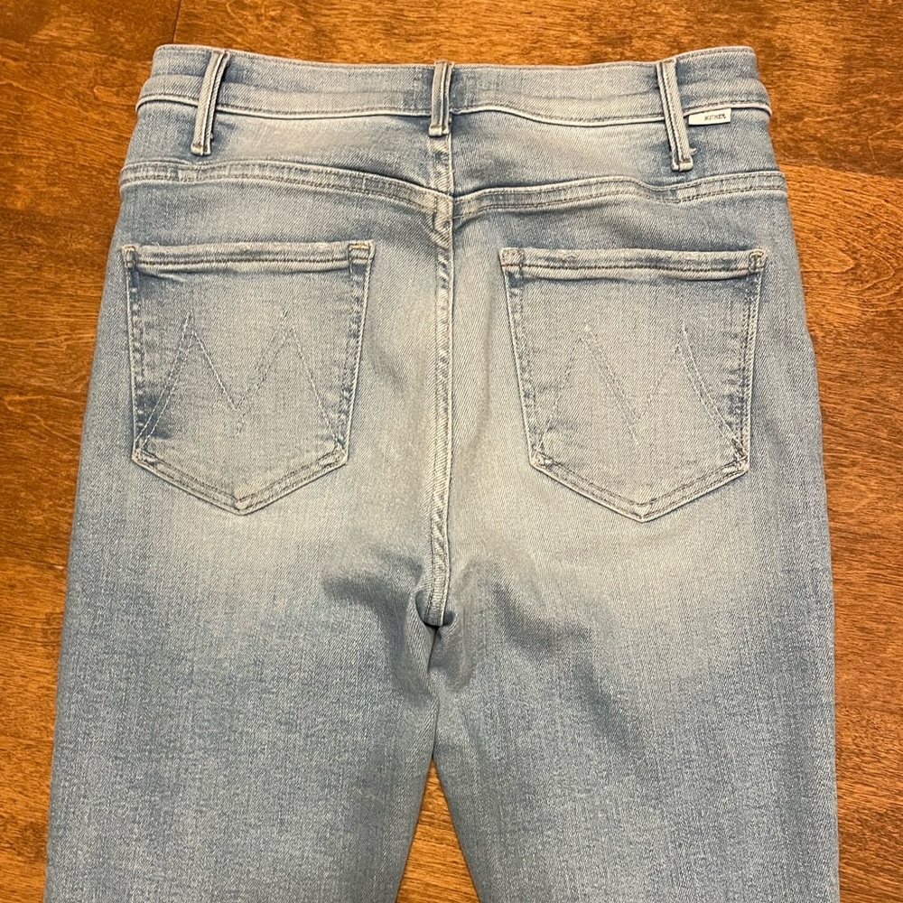 Mother Jeans The Hustler Ankle Light Blue Jeans 28 - Picture 7 of 17